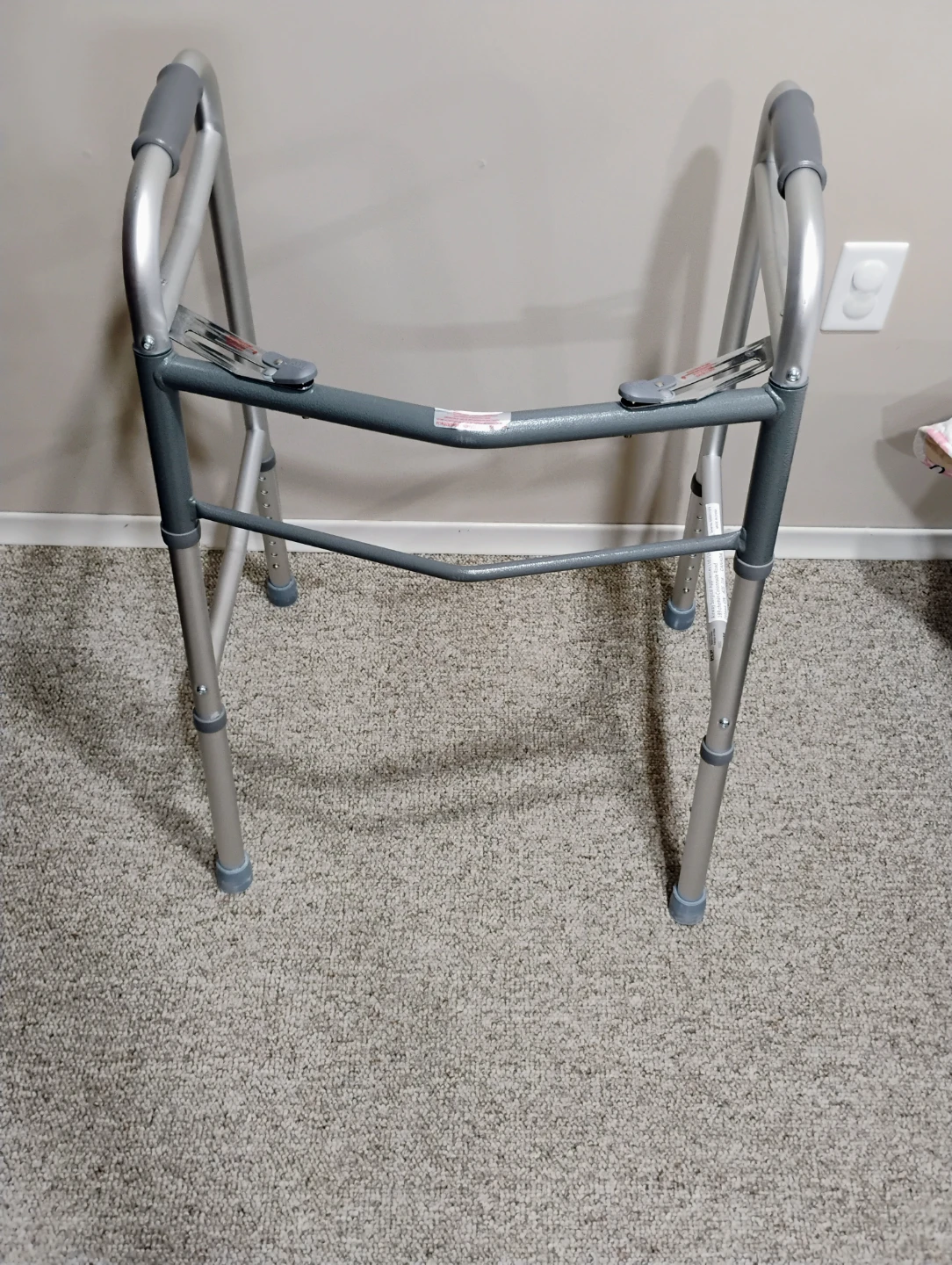 Folding Walker with Adjustable Height