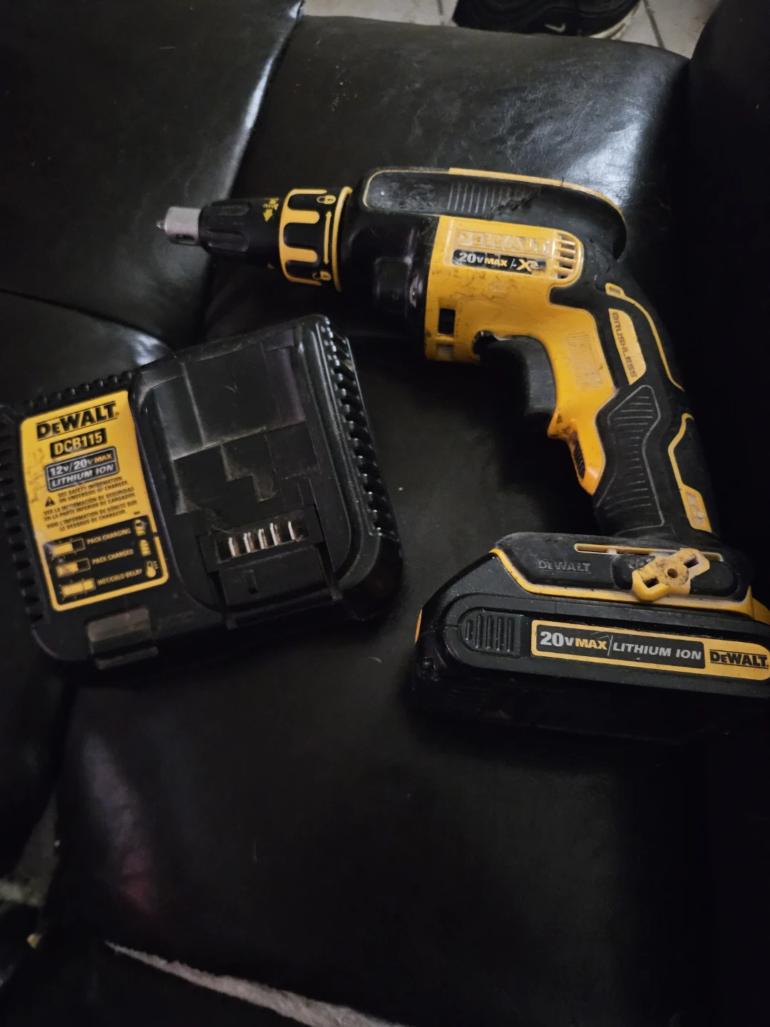 DeWalt 20V MAX Cordless Drill with Charger and Battery
