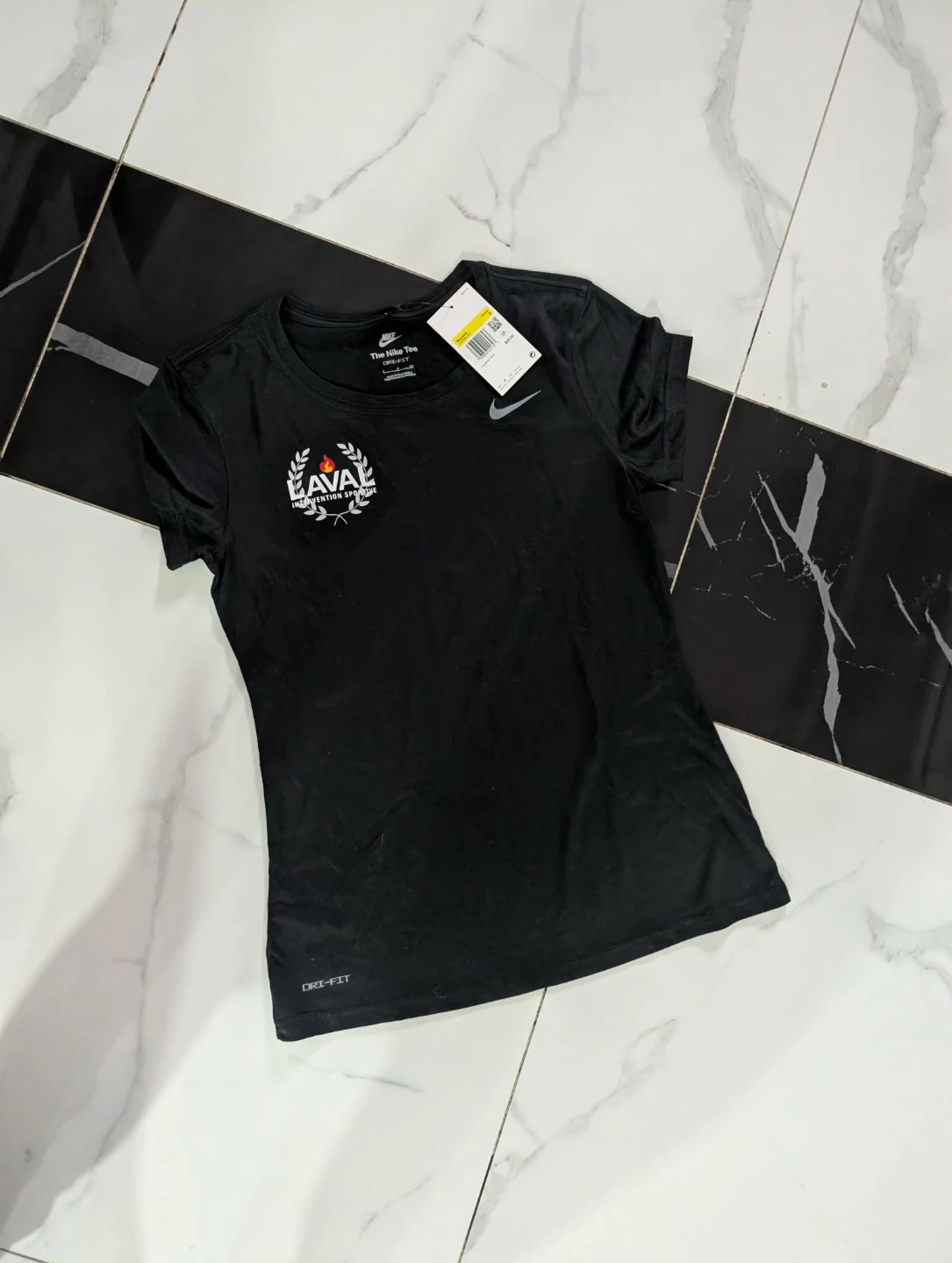 Nike Dri-FIT Women's Training T-Shirt Black Size S🏆🏆🏆🏆