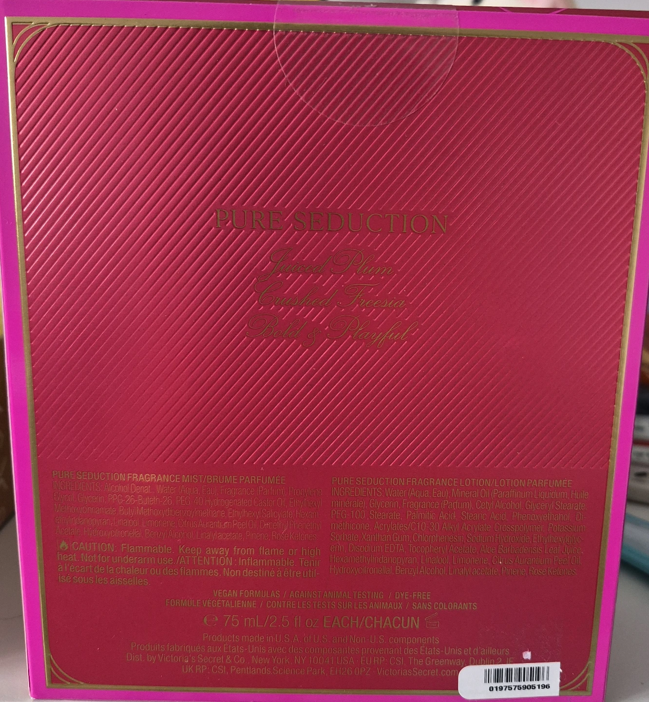 Victoria's Secret Pure Seduction Fragrance Mist & Lotion Set - photo 2
