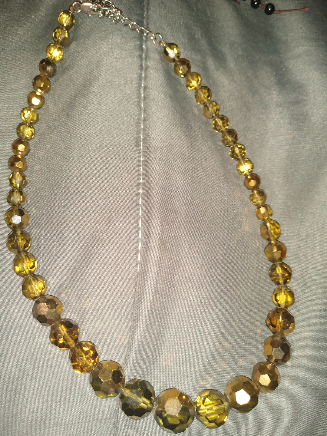 Vintage designer amber necklace - photo 2