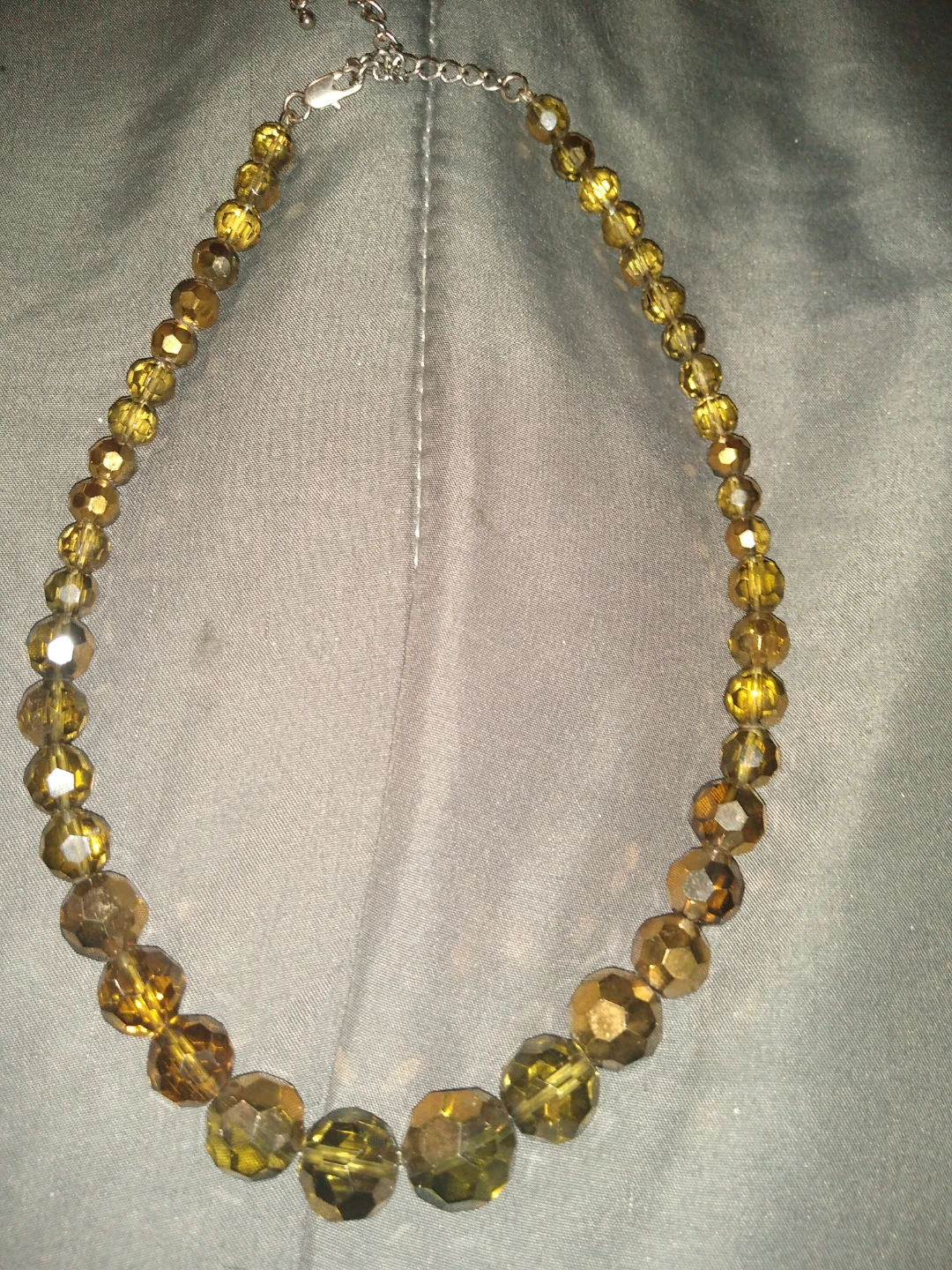 Vintage designer amber necklace - photo 3