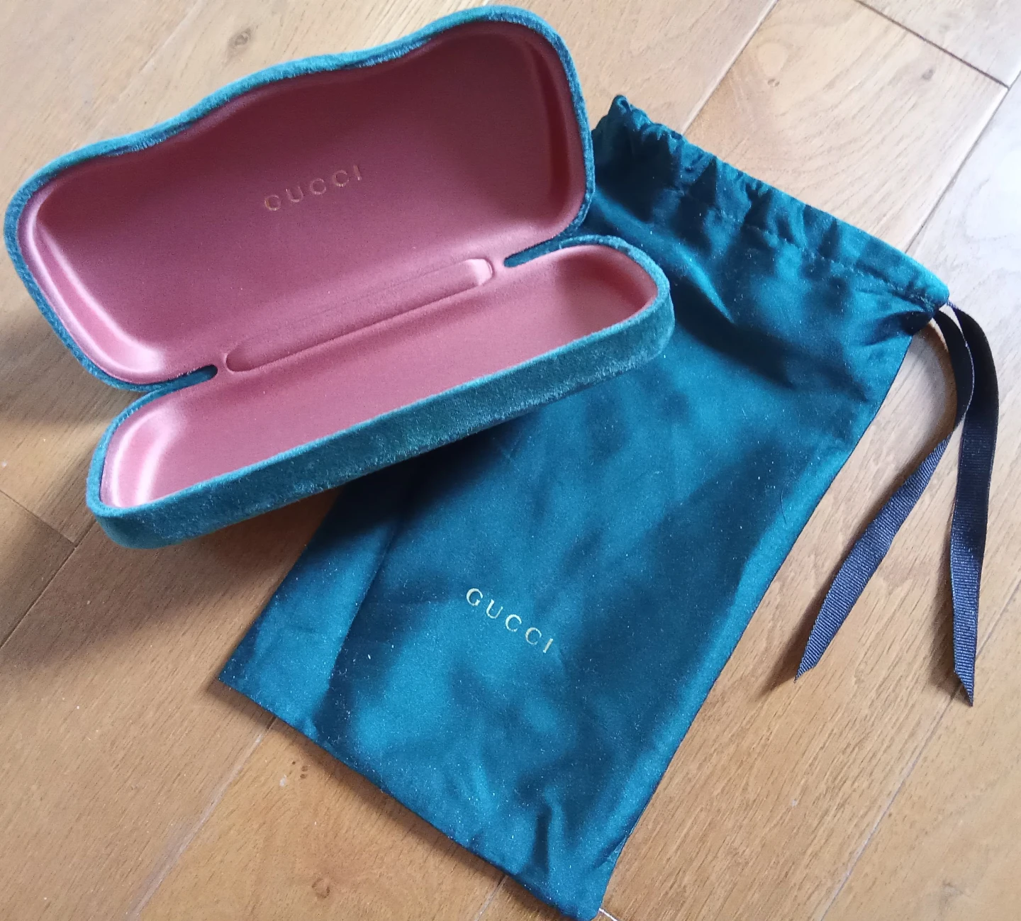 Gucci Sunglasses Case and Pouch