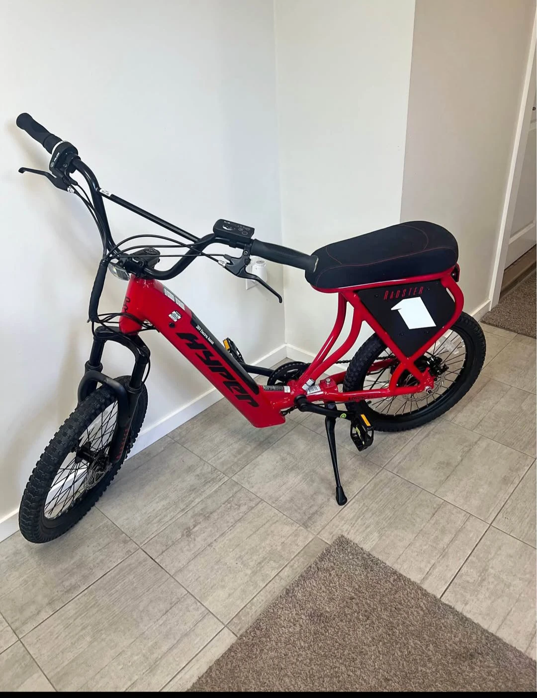 Red Hyper "Radster" Electric Bike