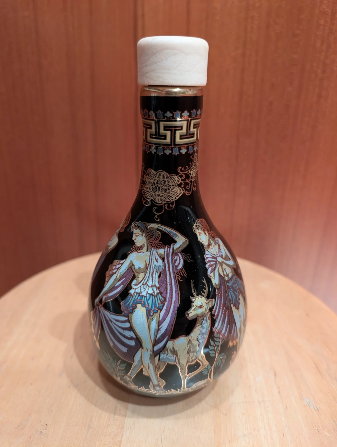 Handmade Ceramic Pitarokilis Vase with 24K Gold Accents - photo 2