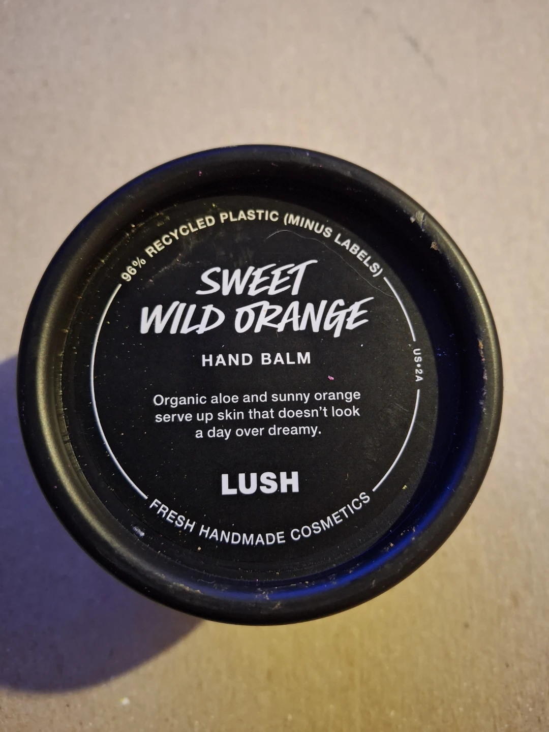 Lush Sweet Wild Orange Hand Balm 100g
