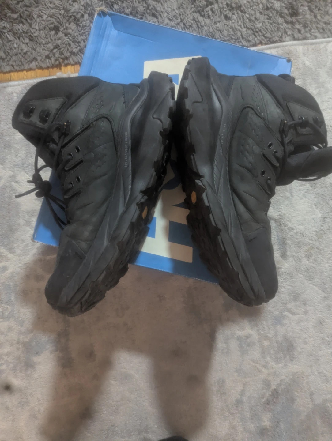Hoka M Kaha 2 GTX Hiking Boots - Black - Size 10.5