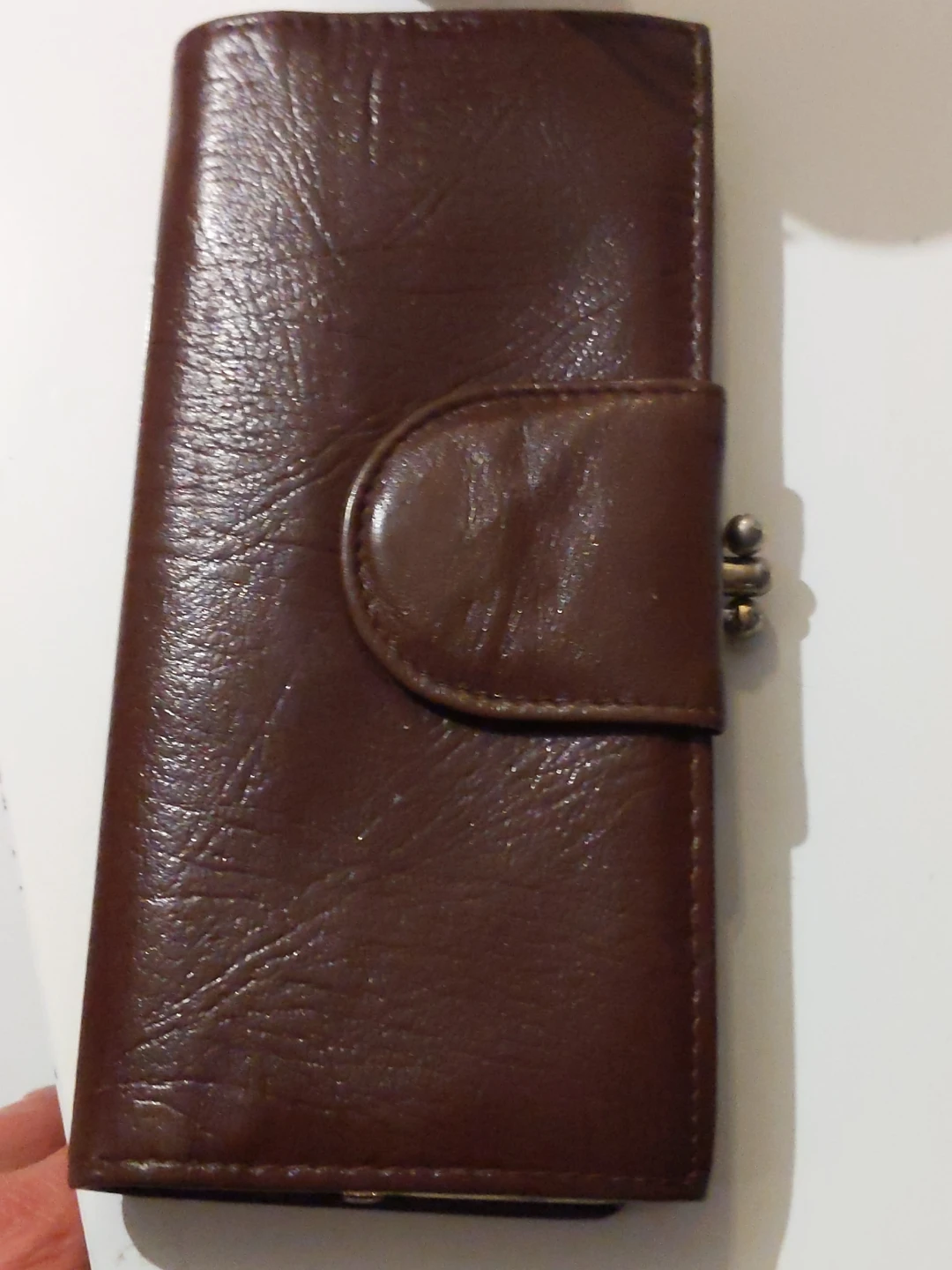 Buxton Brown Leather Wallet