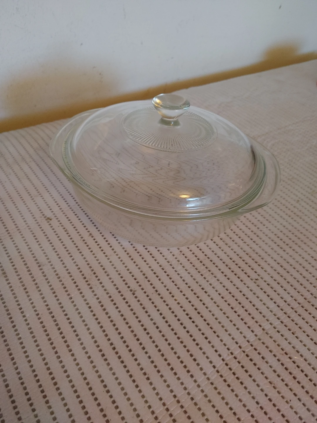 Pyrex Glass Casserole Dish with Lid