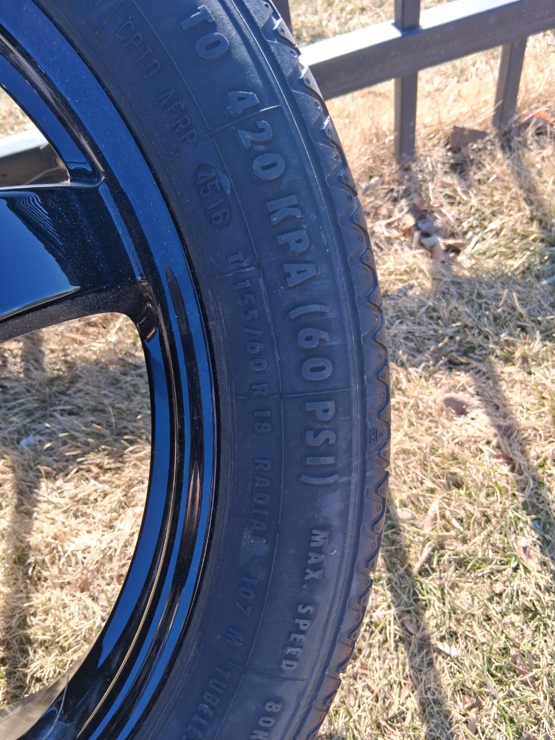Continental Tire and Wheel Assembly 155/60 R 18 - photo 3