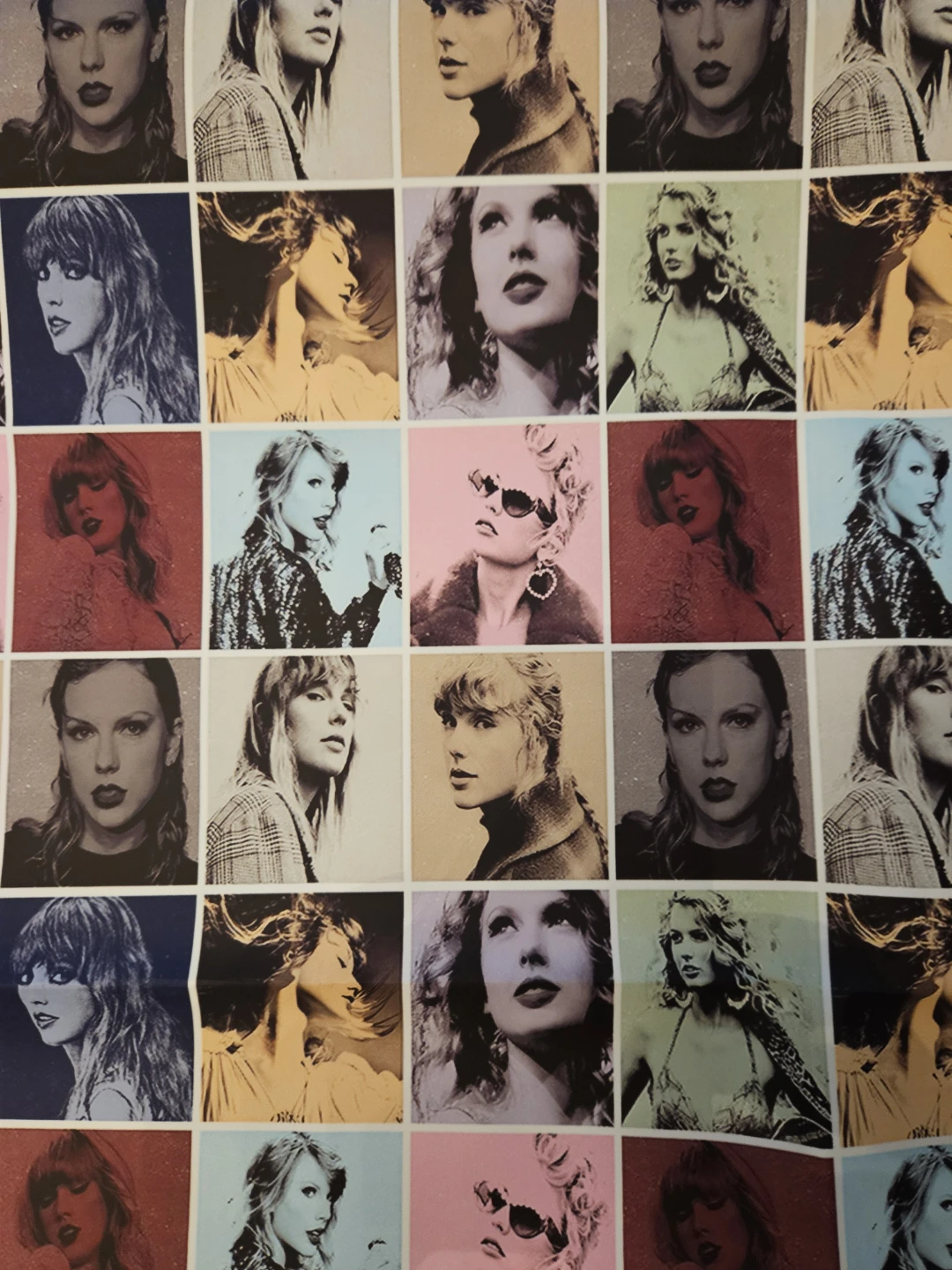 Taylor Swift Eras Tour Art Wrapping Paper