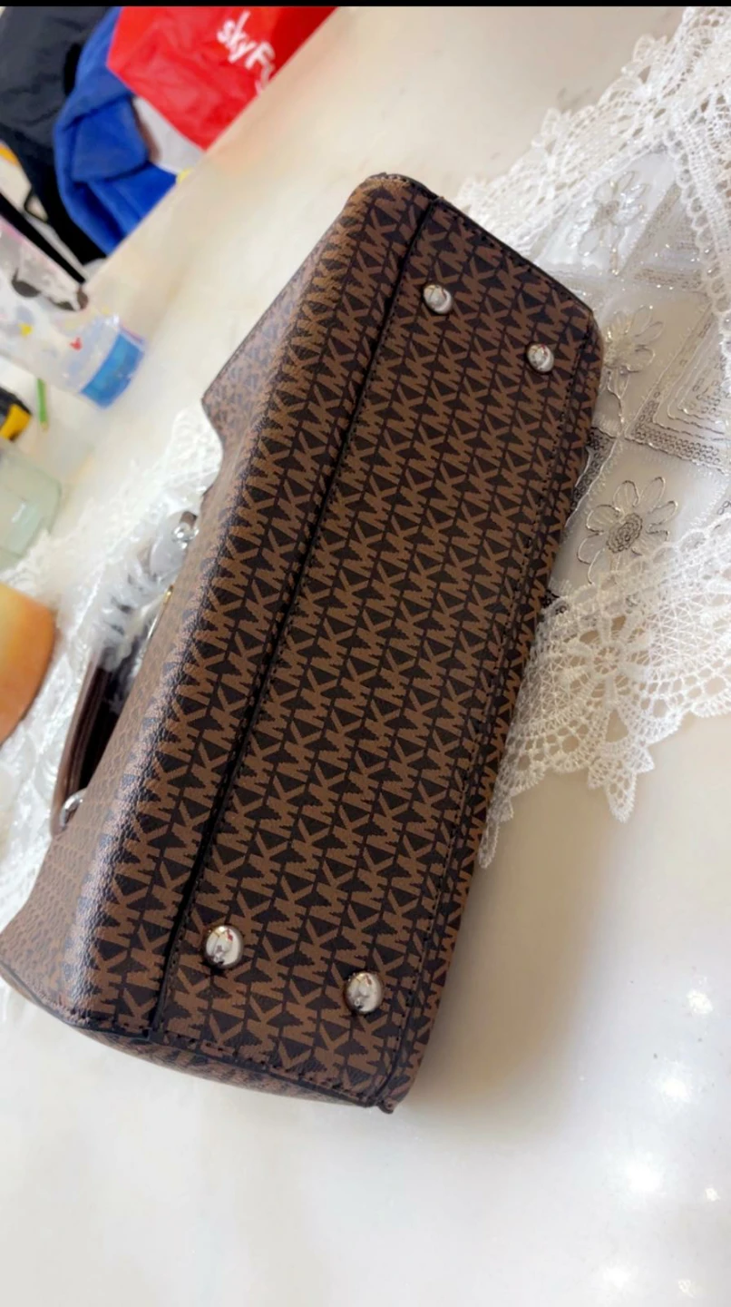 Michael Kors Tote Bag - Brown MK Signature - photo 5
