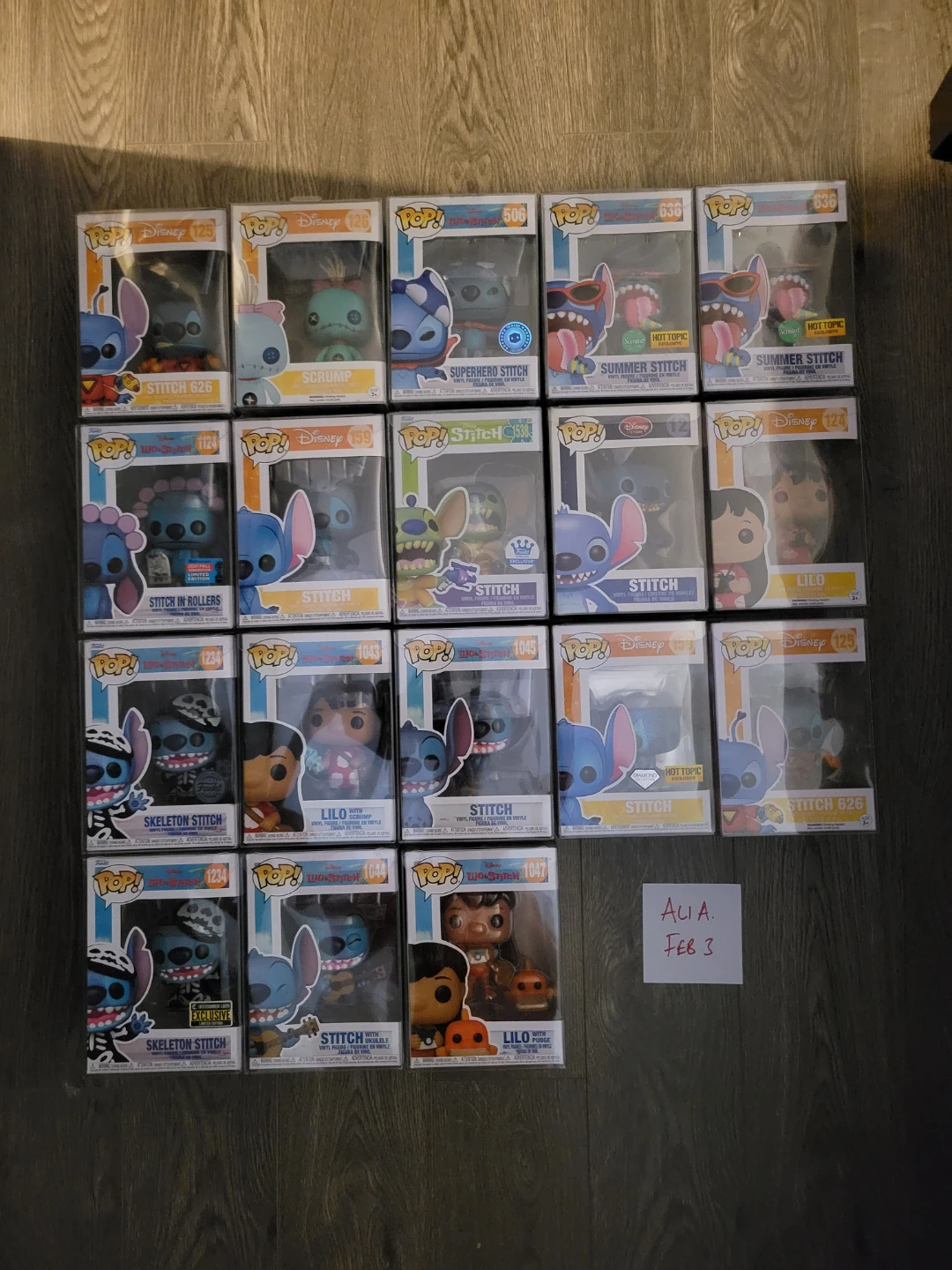 Funko Pop! Disney Stitch Collection