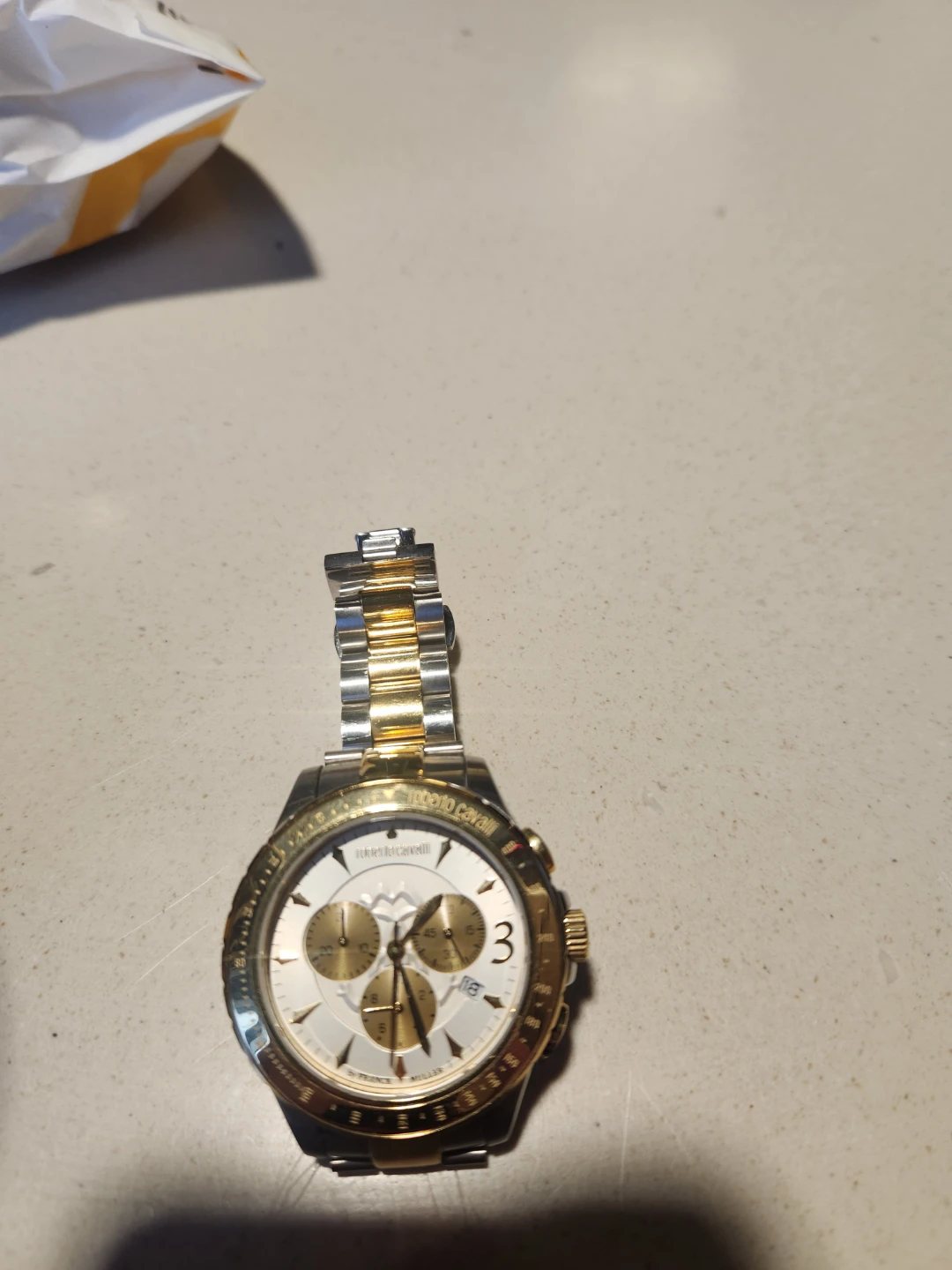 Roberto Cavalli Two-Tone Chronograph Watch - photo 2