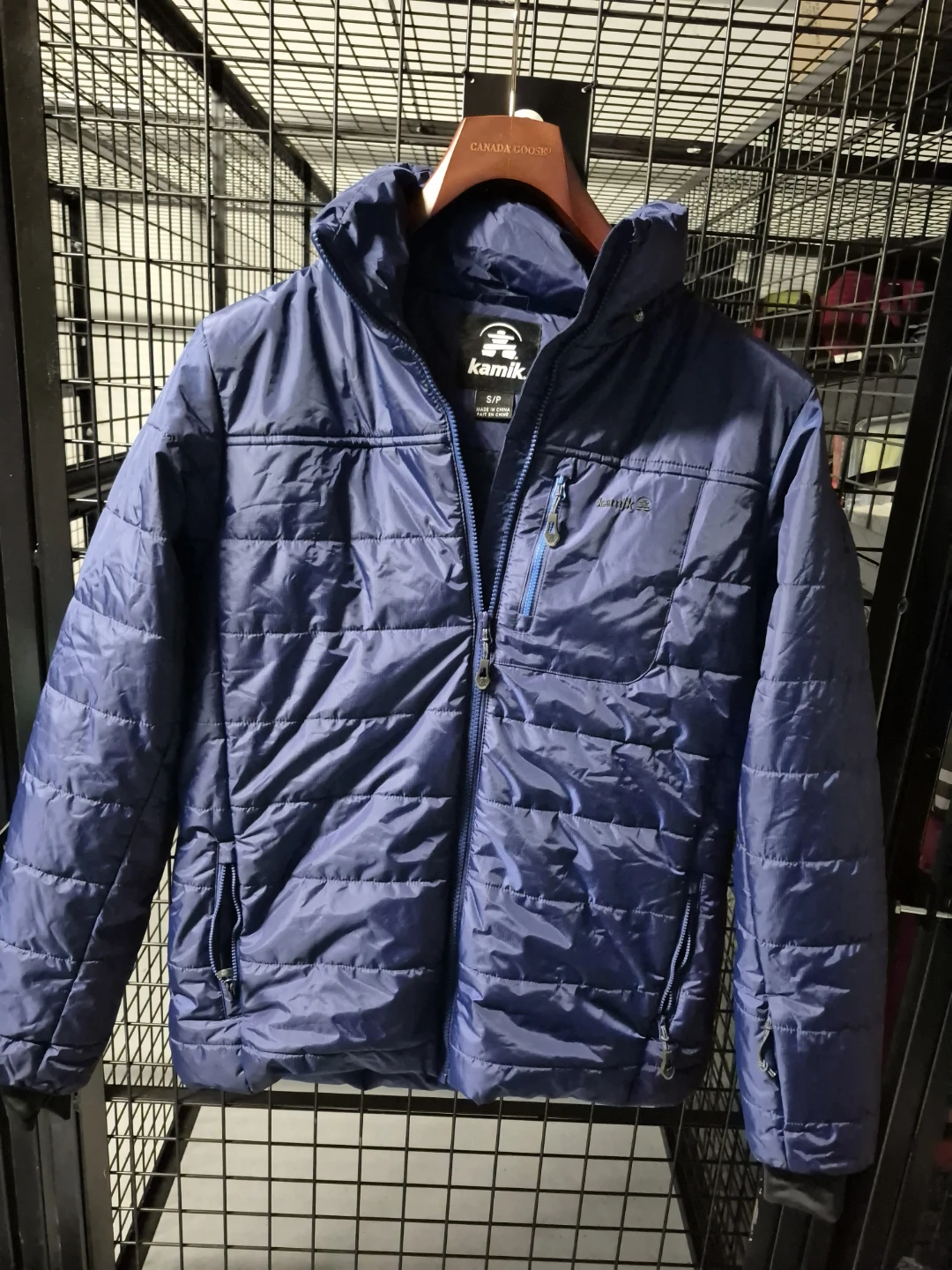 Kamik Puffer Jacket - Blue - Size S/P