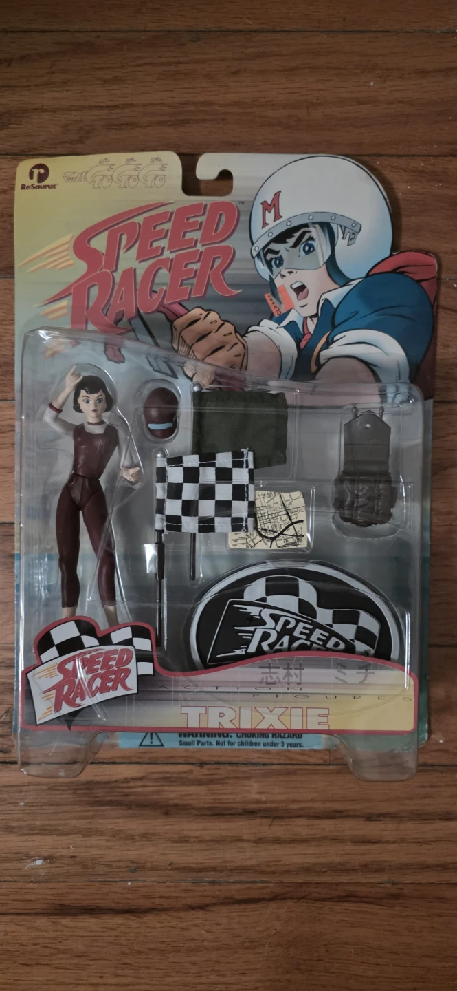 Speed Racer Trixie Action Figure with Accessories