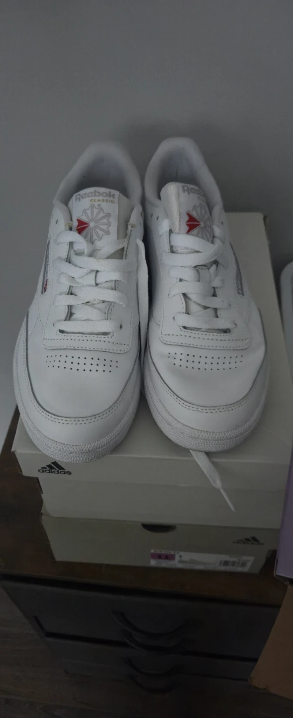 Reebok Classic White Leather Sneakers - photo 3