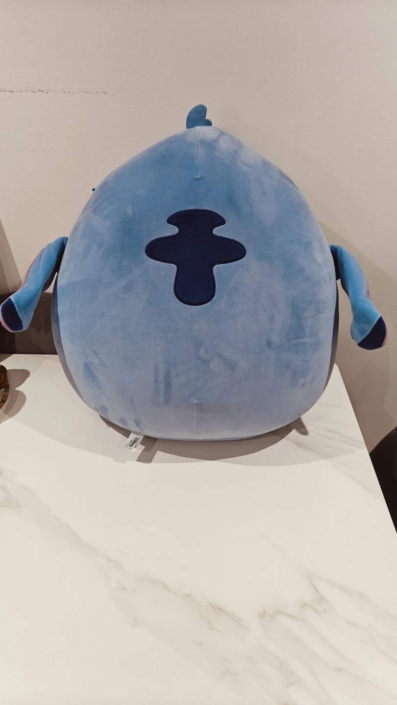 Squishmallows Official Disney 20-Inch Stitch with Frog  - photo 3