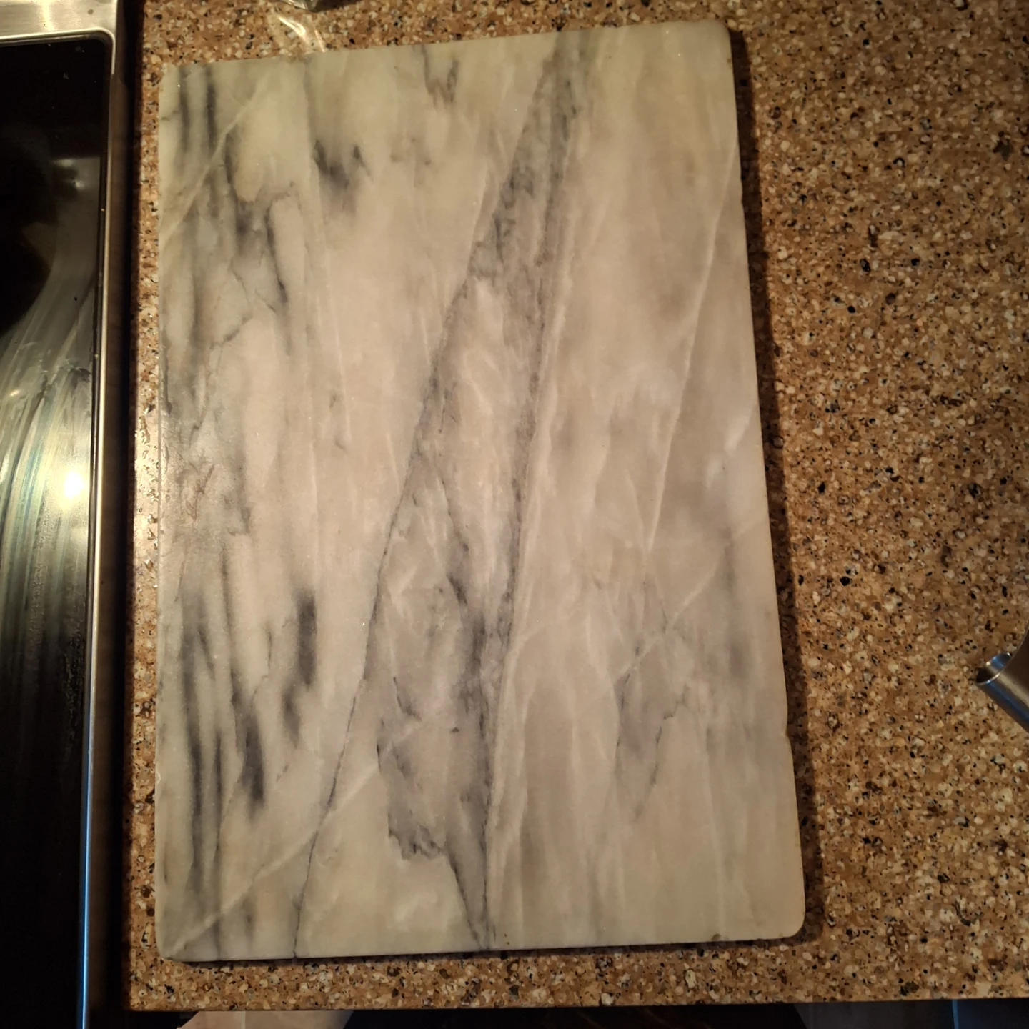 Marble Cutting Board * well used some dings*