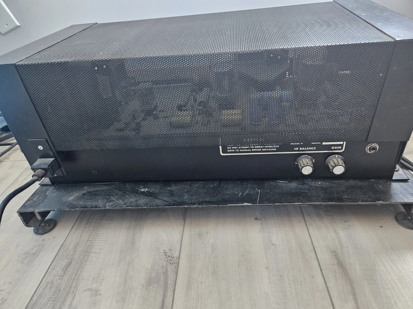 Acoustat electrostatic speakers - photo 2