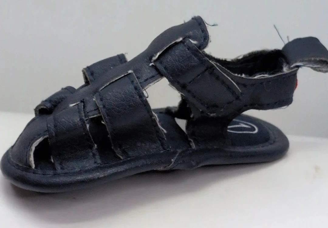 Navy Baby Sandals Size 0-3 MTH - photo 2