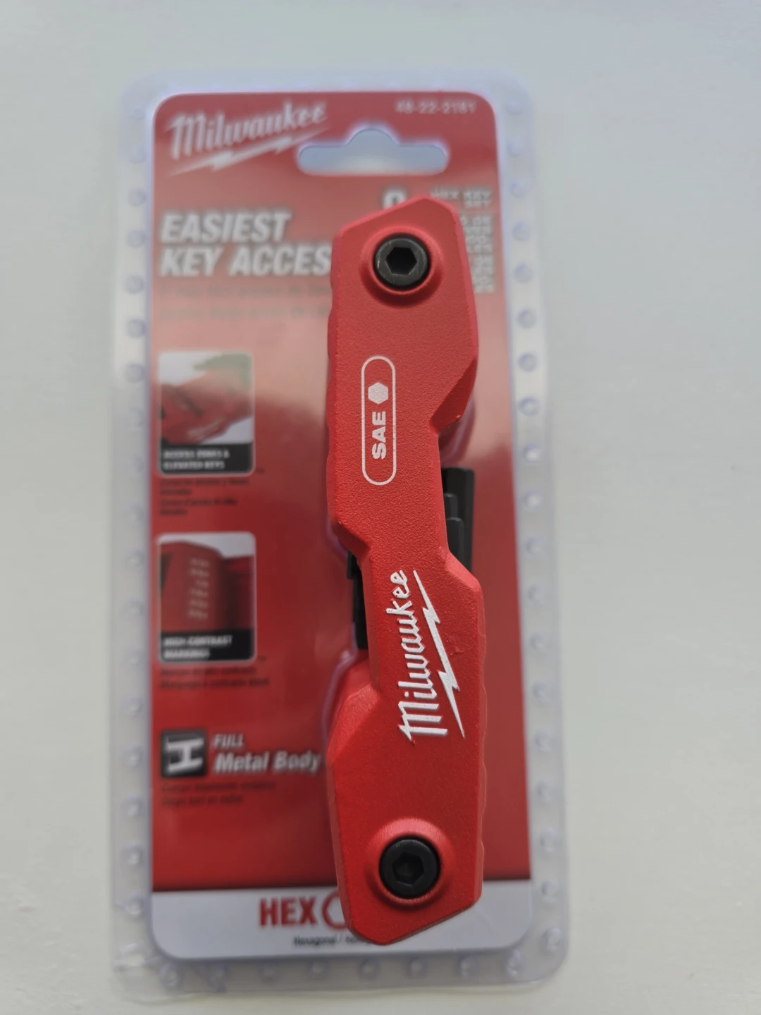 Milwaukee SAE Hex Key Set - photo 2