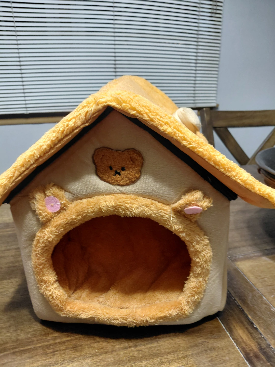 Plush Pet House Bed