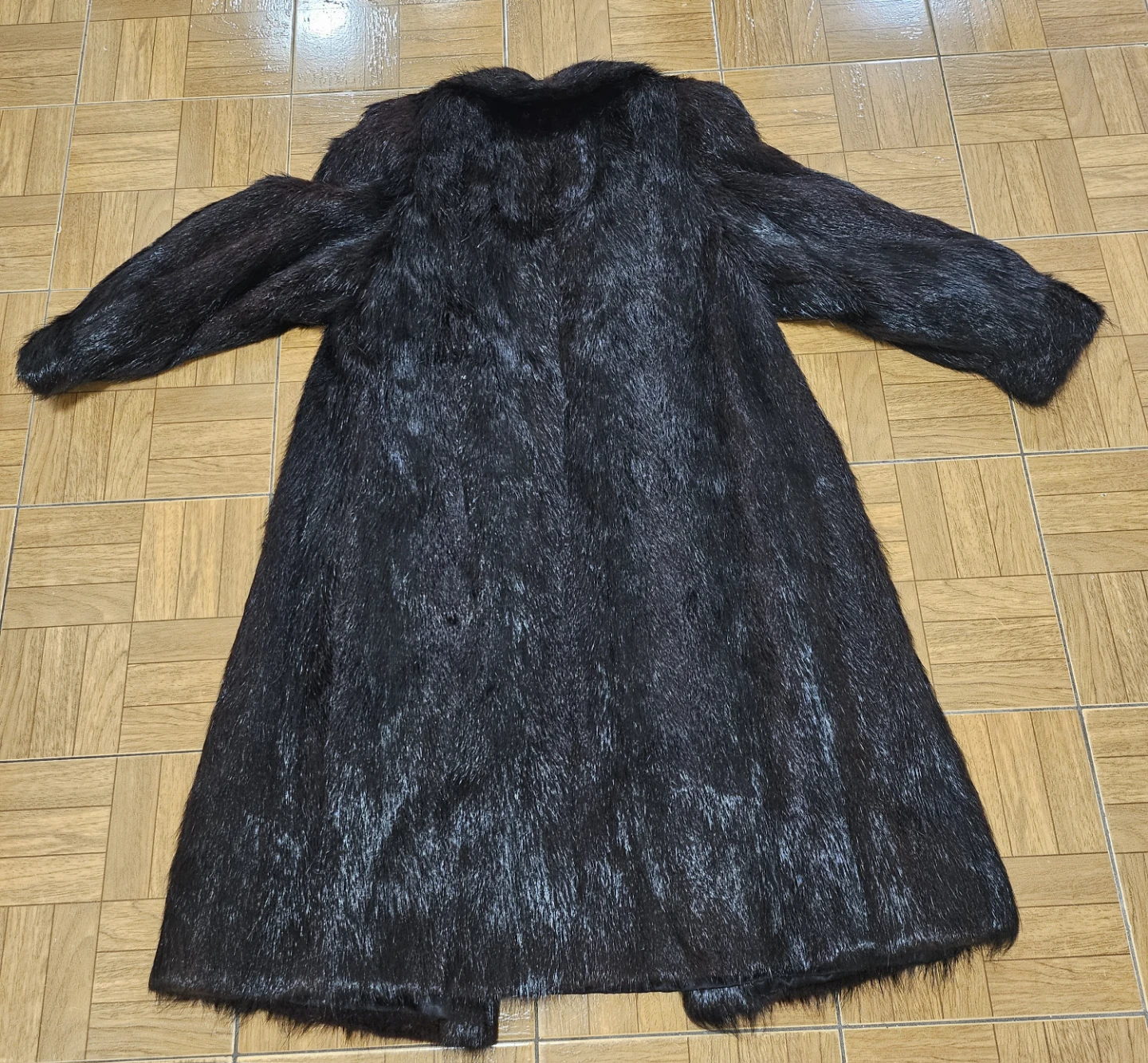 genuine fur coat - photo 3