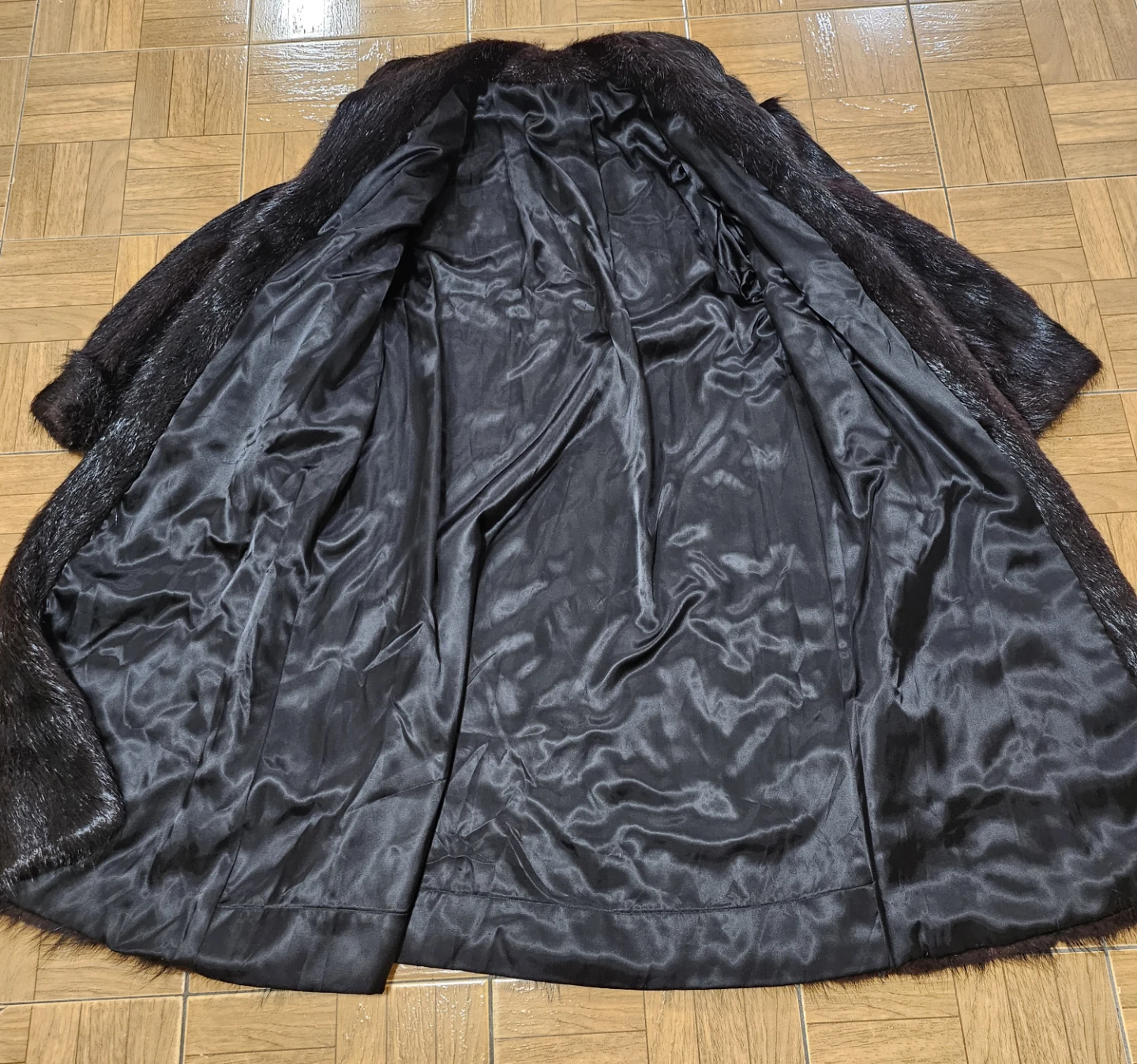 genuine fur coat - photo 4