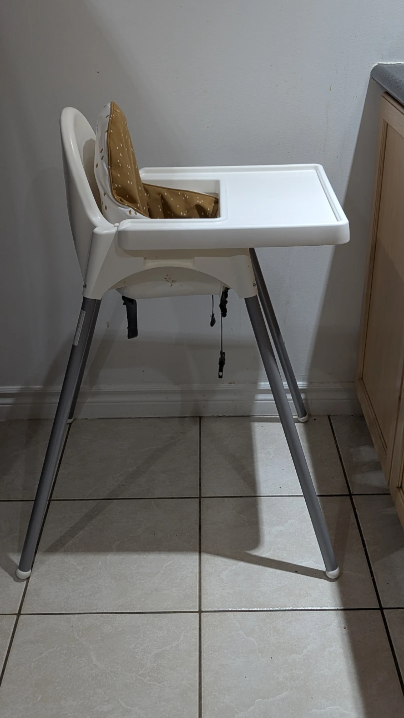 IKEA ANTILOP high chair with tray