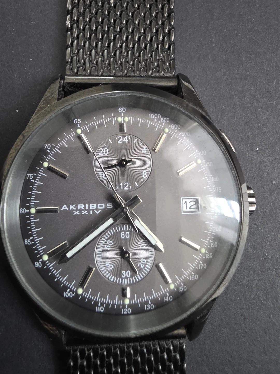 Akribos XXIV Chronograph Watch