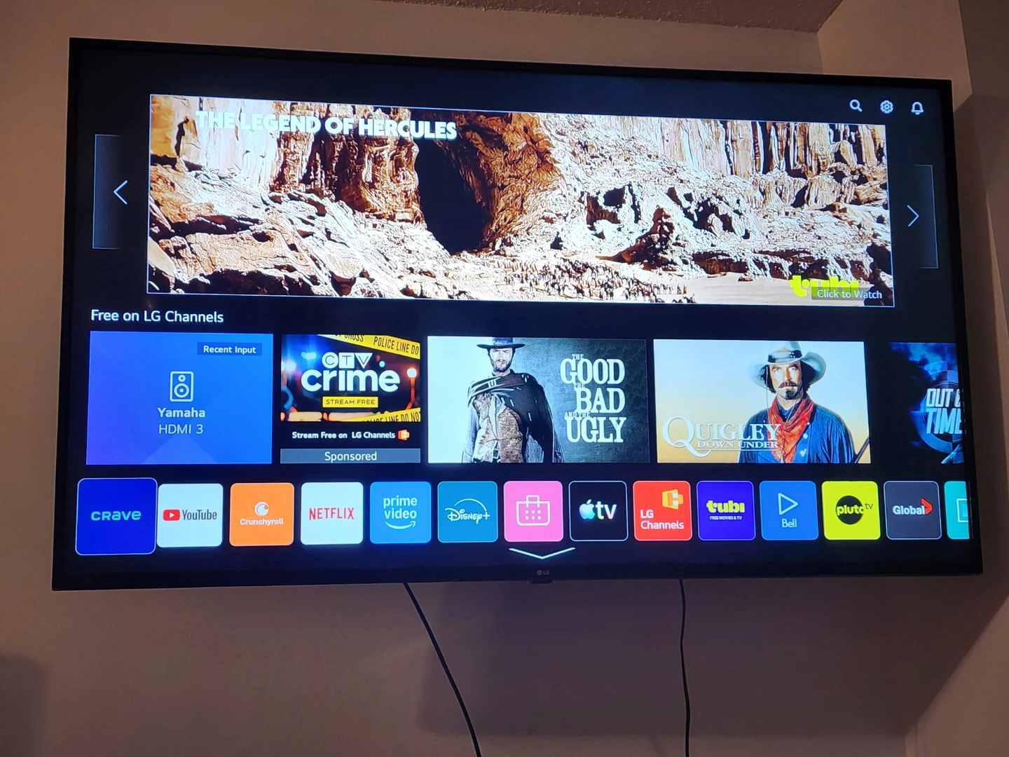 65 inch LG TV 🥕