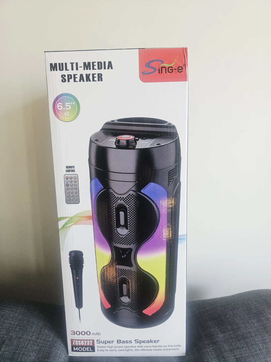 Silu Super Bass Speaker with Microphone - photo 2