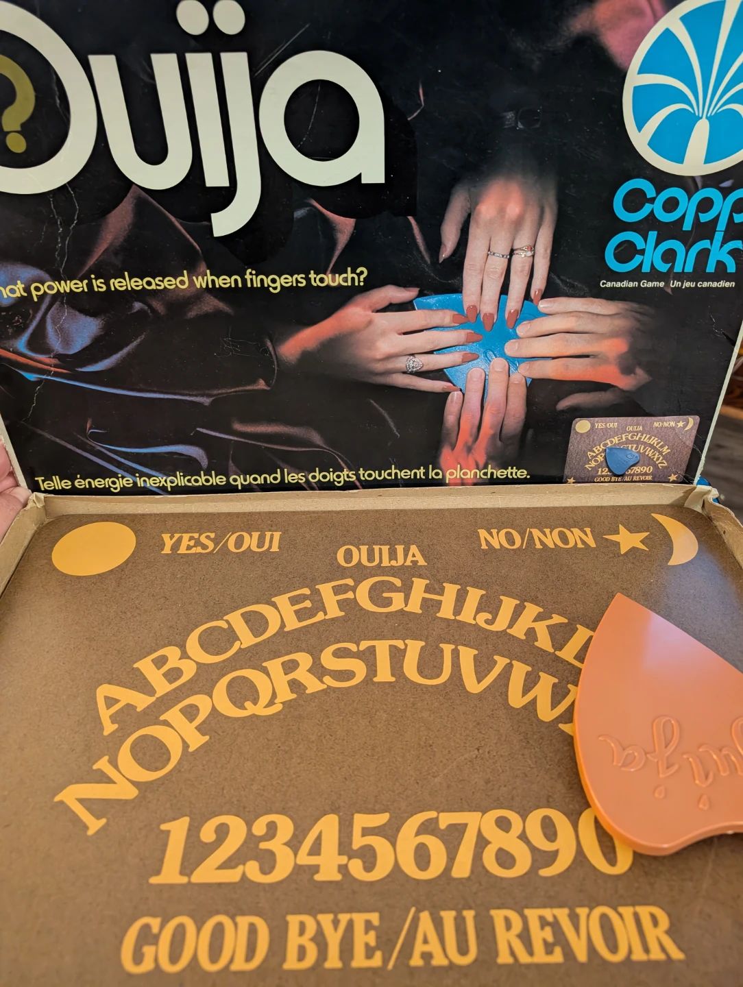 Ouija Board Game by Parker Brothers