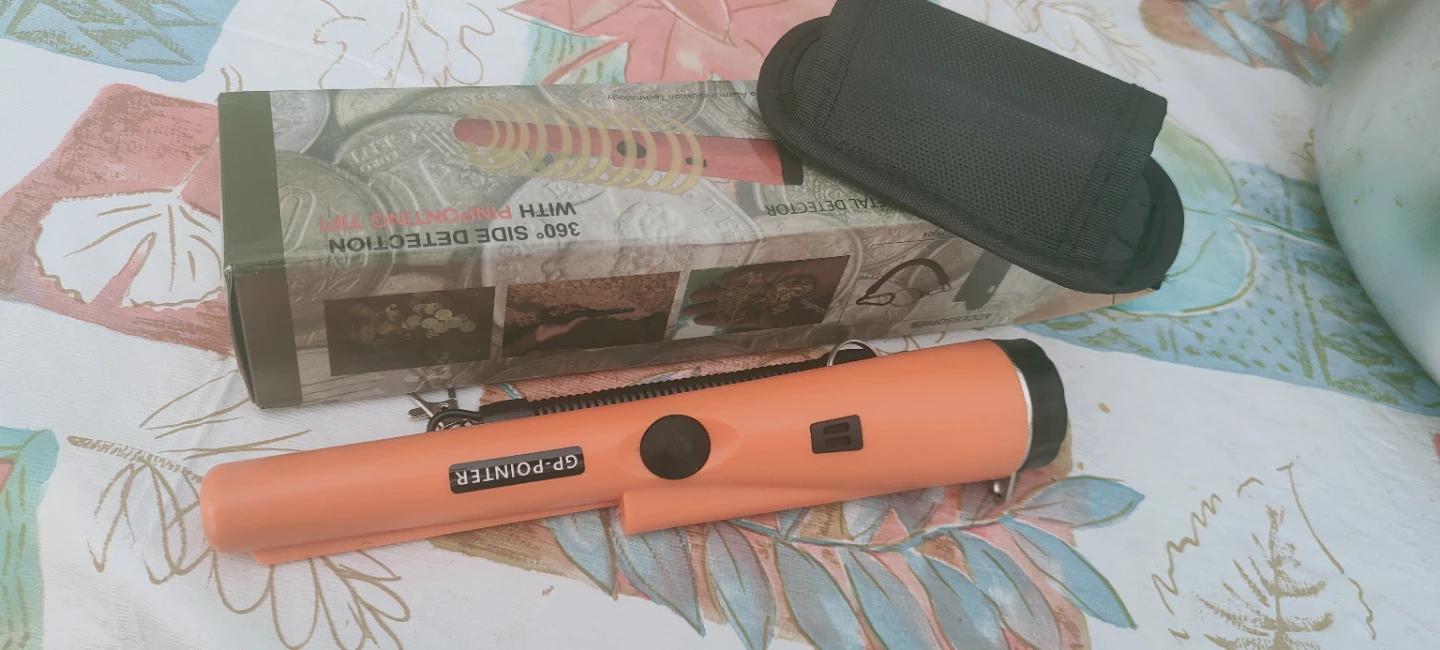 Rait GP-POINTER Metal Detector with 360° Side Detection