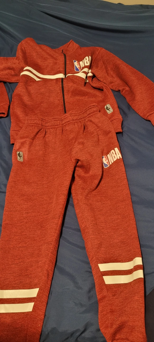 NBA Tracksuit Set - Red
