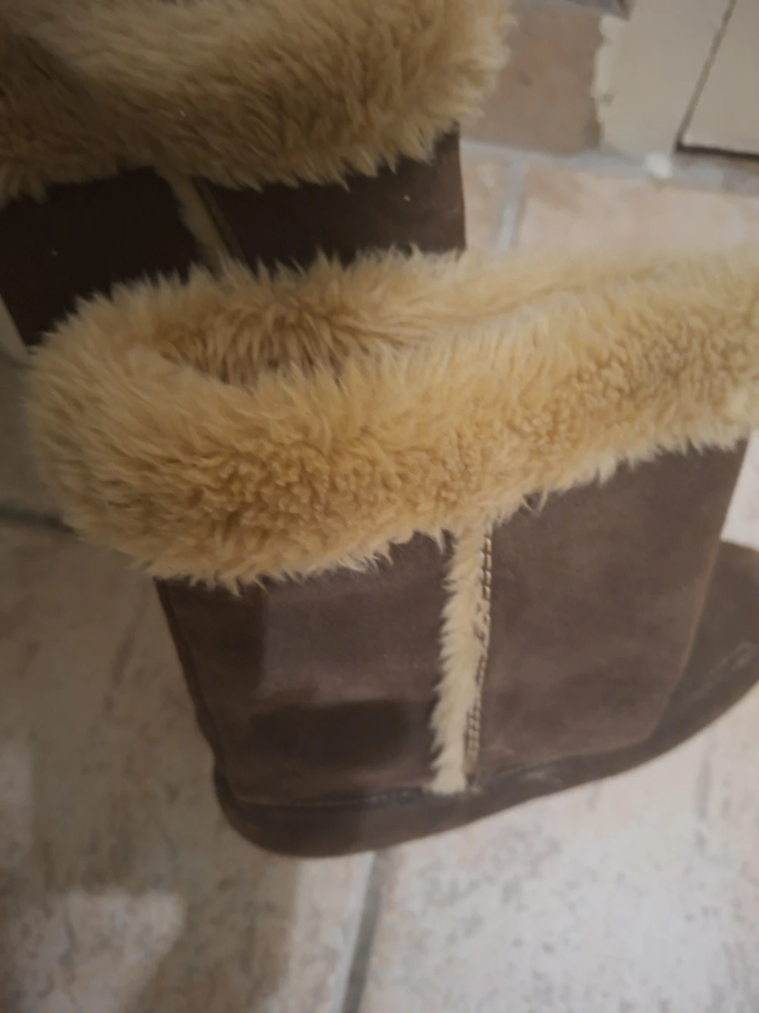 🥕 Lady's Brown Suede Winter Boots - photo 4