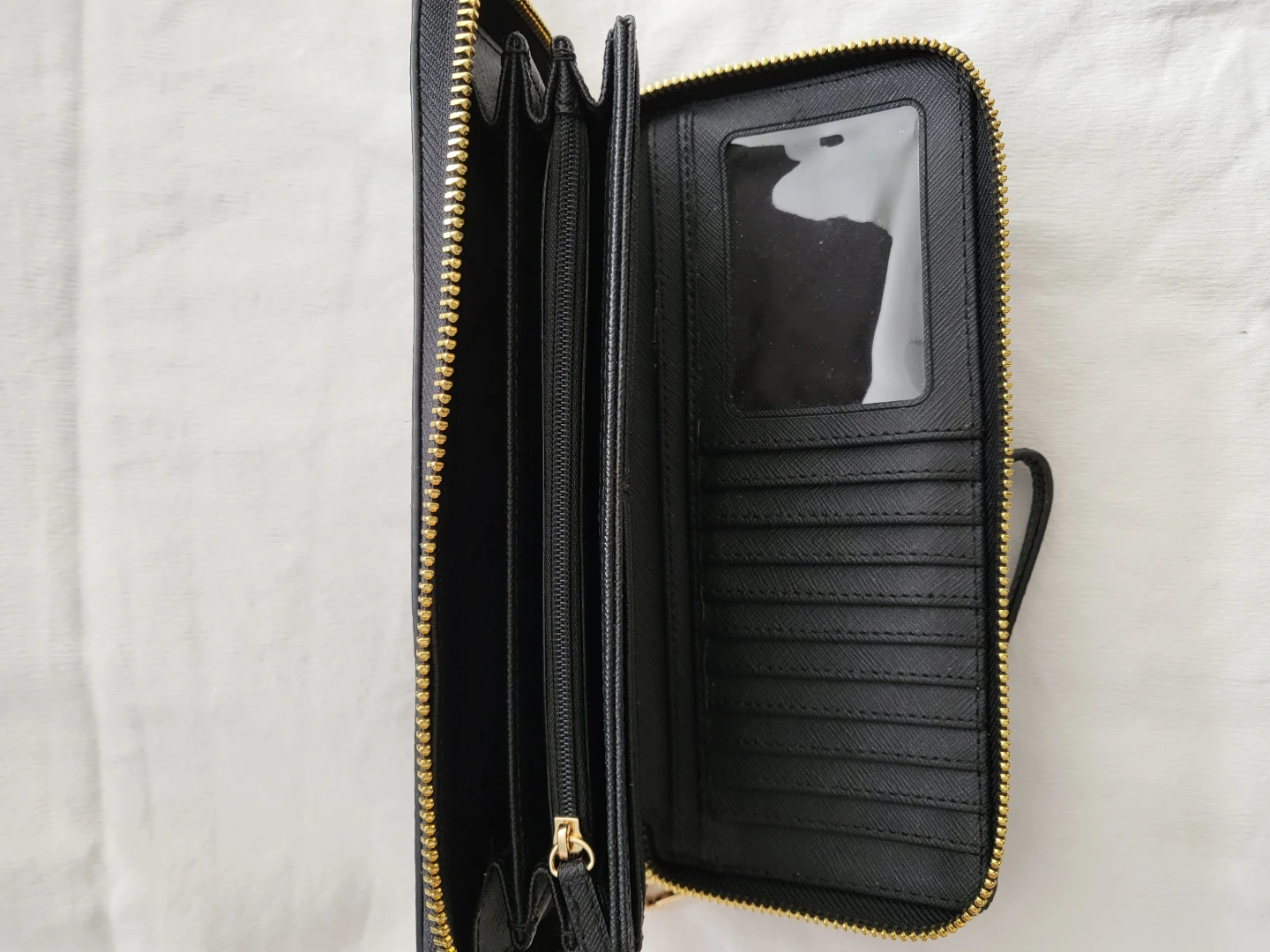 Michael Kors Black Leather Wristlet Wallet - photo 3