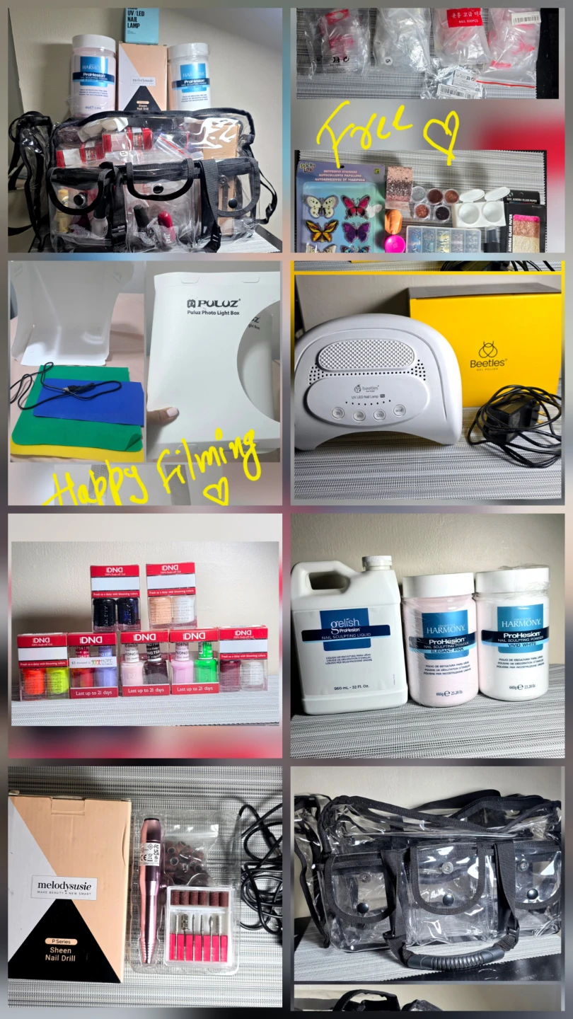 Professional Nail Tech Bundle Over $500 Value Everything Must Go