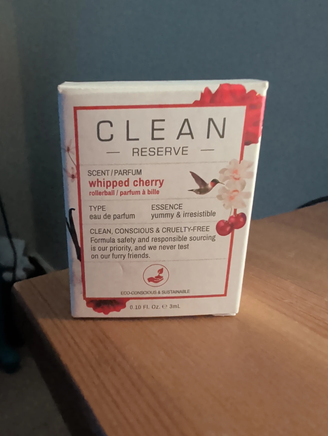 Clean Reserve Whipped Cherry Eau de Parfum Rollerball 3ml