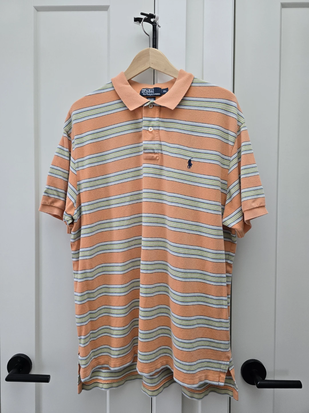 Vintage Polo by Ralph Lauren Striped Polo Shirt - XL