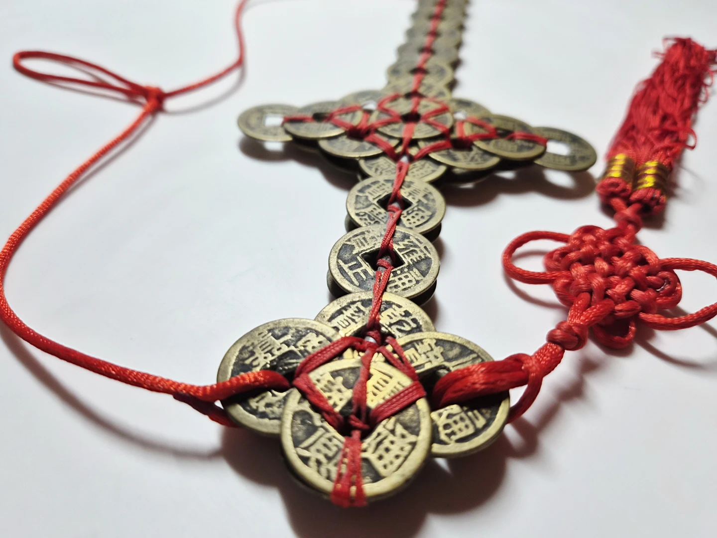 🏆Chinese Feng Shui Coins Tassel - photo 2