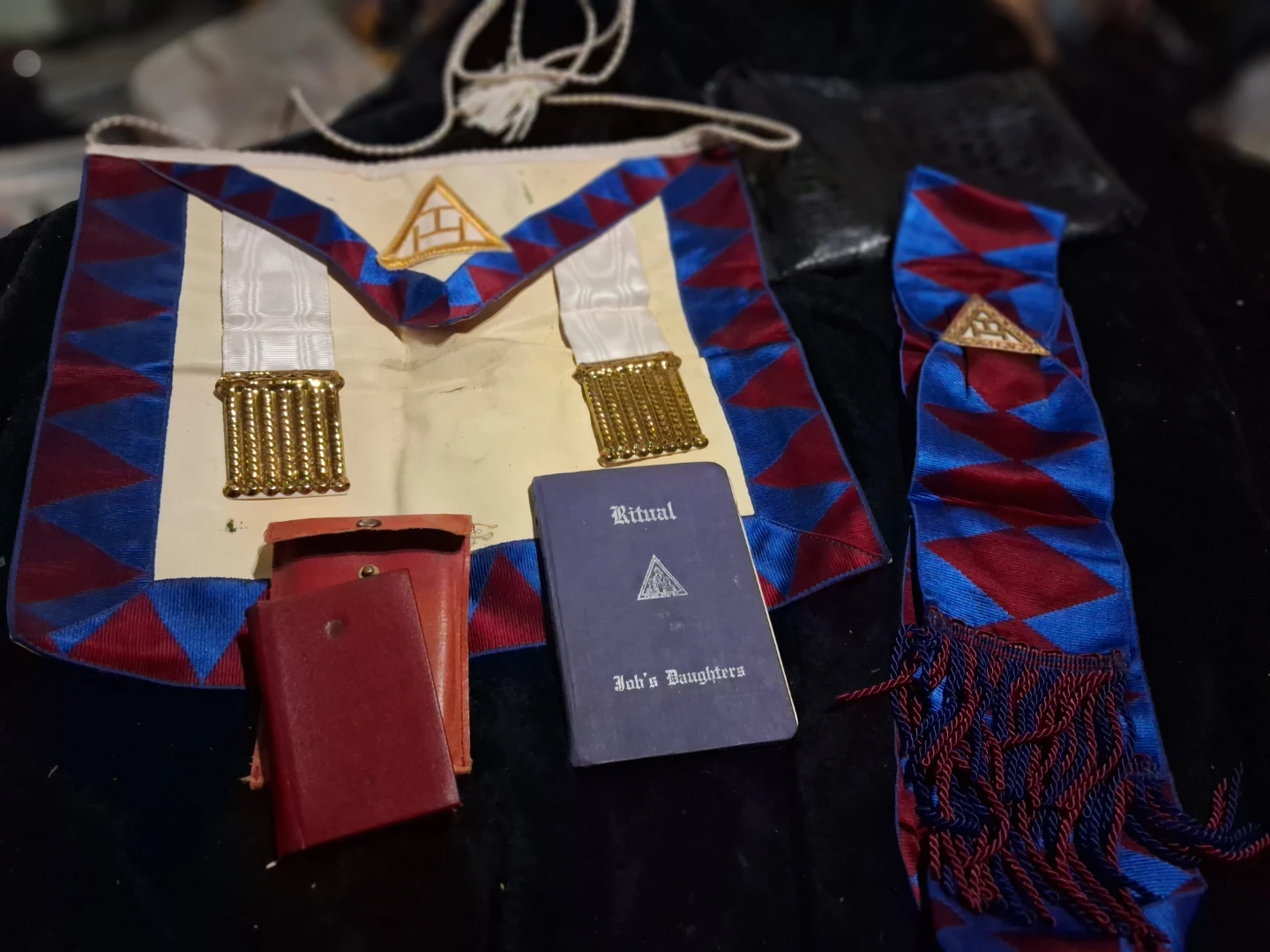 Job's Daughters Ritual and Masonic Regalia Set