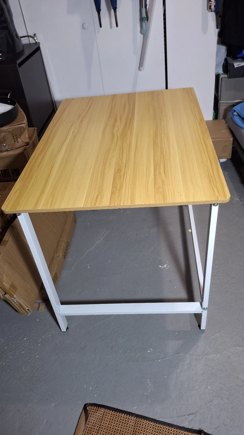 Desk with metal frame (100x70x 73cm) 🏆