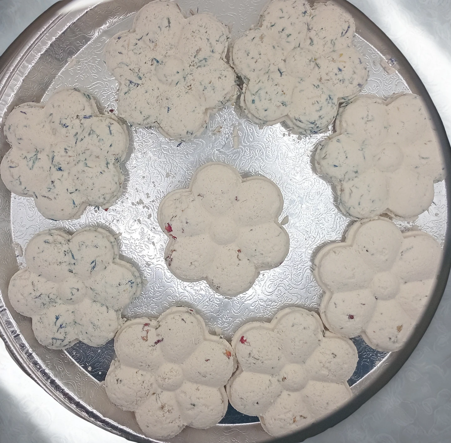 Flower Shaped Gentle Fizz Creamy Bath Melts "🏆"
