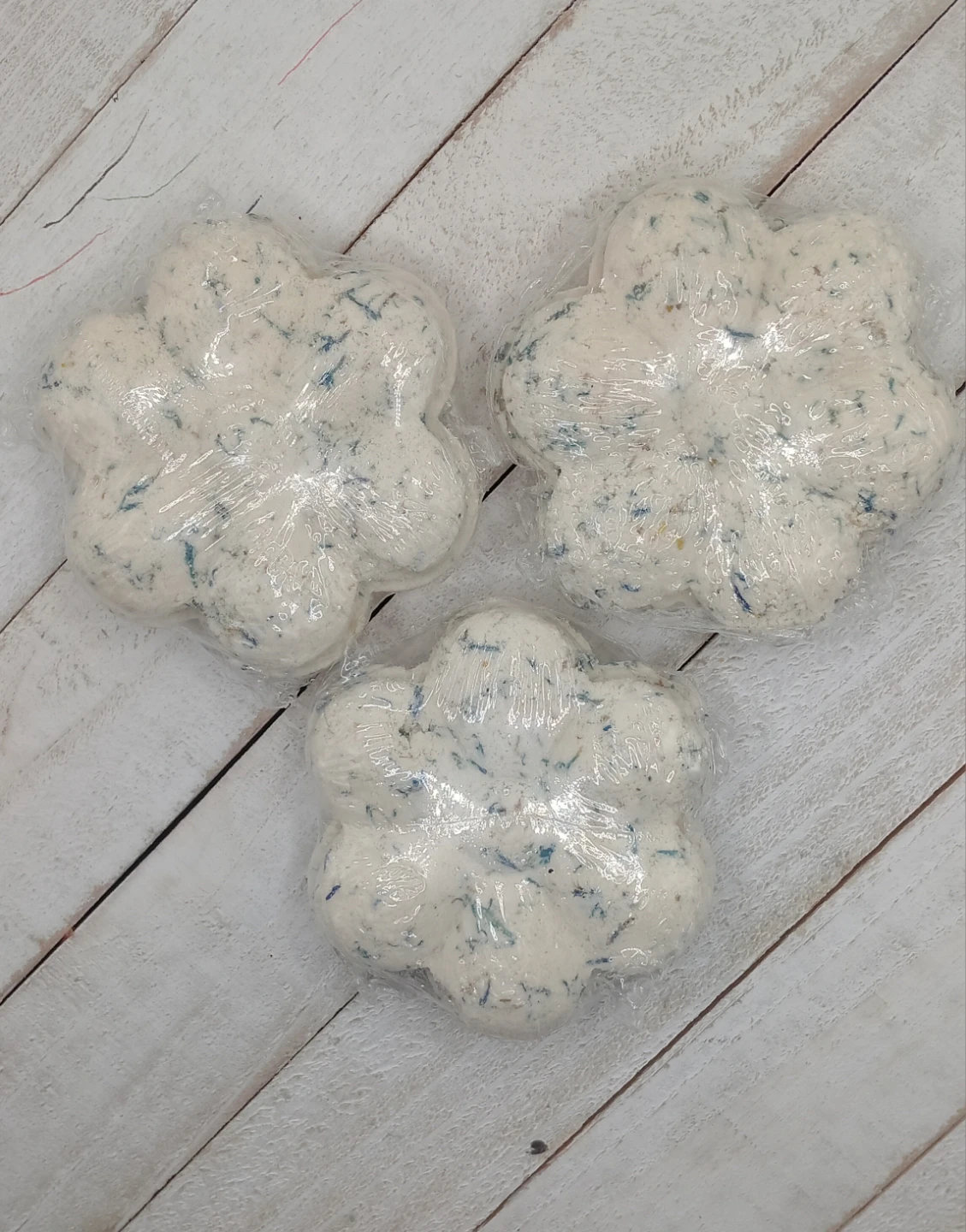 Flower Shaped Gentle Fizz Creamy Bath Melts "🏆" - photo 2