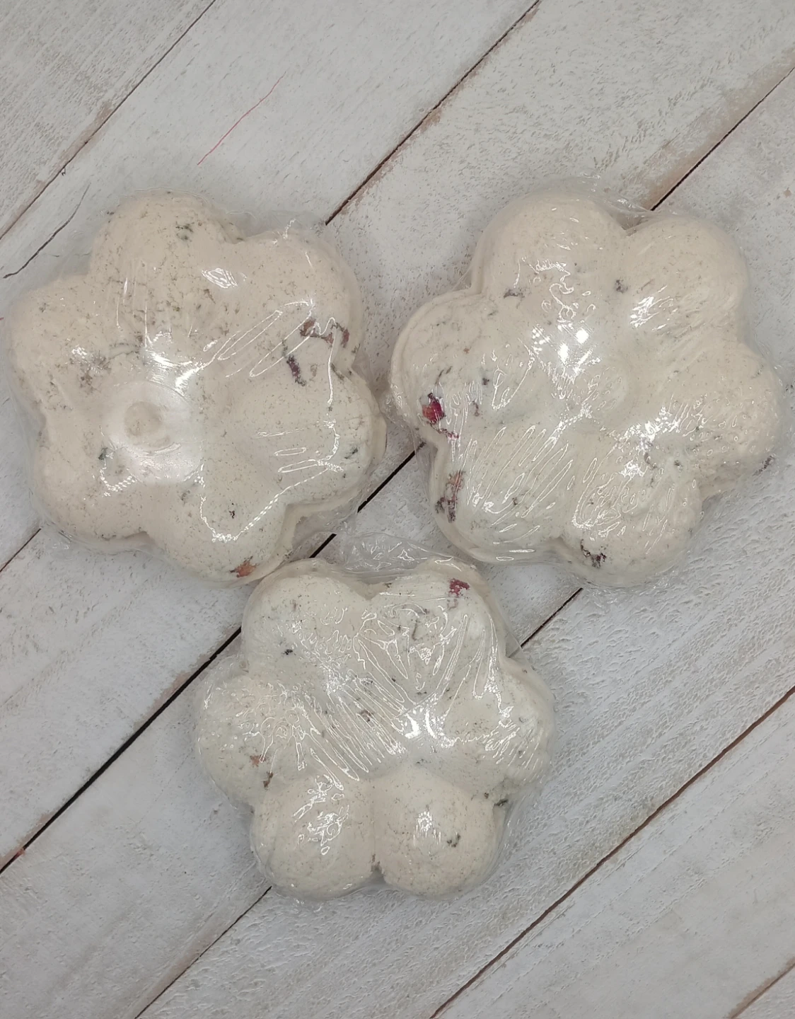 Flower Shaped Gentle Fizz Creamy Bath Melts "🏆" - photo 3