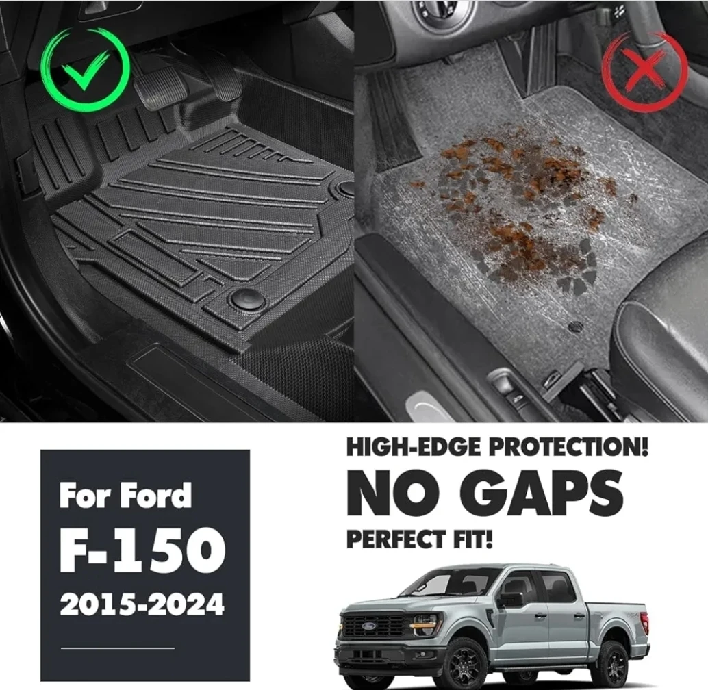Floor Mats & Truck Bed Liner for Ford F-150 (2015-2024) - photo 5