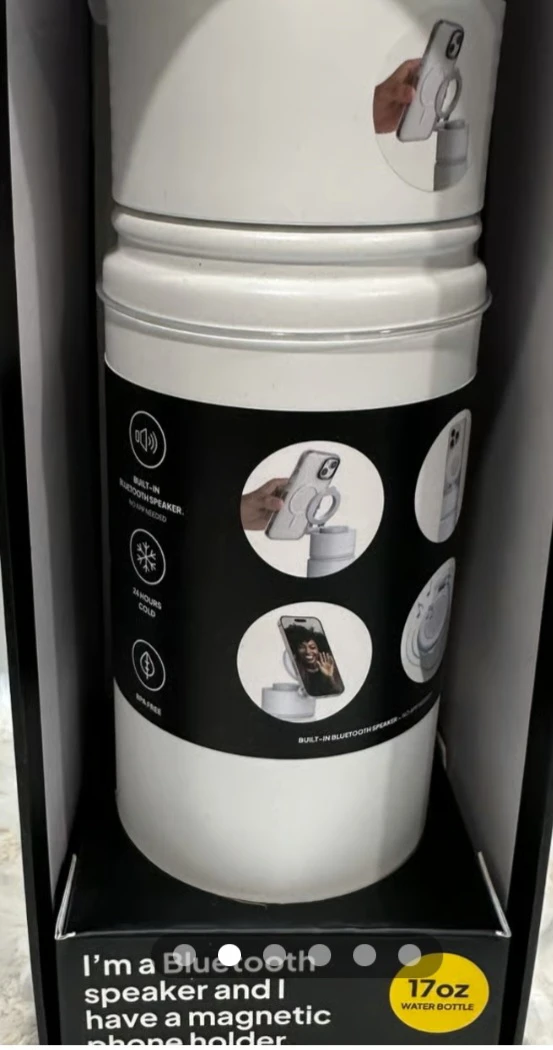 DRIP Water Bottle with Built-in Speaker - photo 2