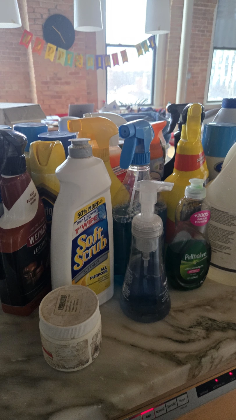 Assorted Household Cleaning Supplies - photo 2